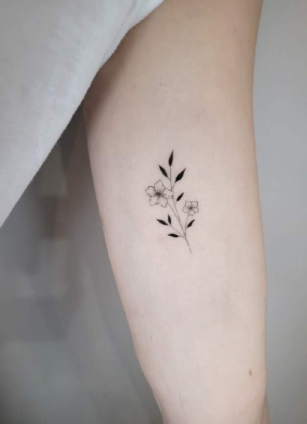 Nus for Design_Tatuaje_Flores